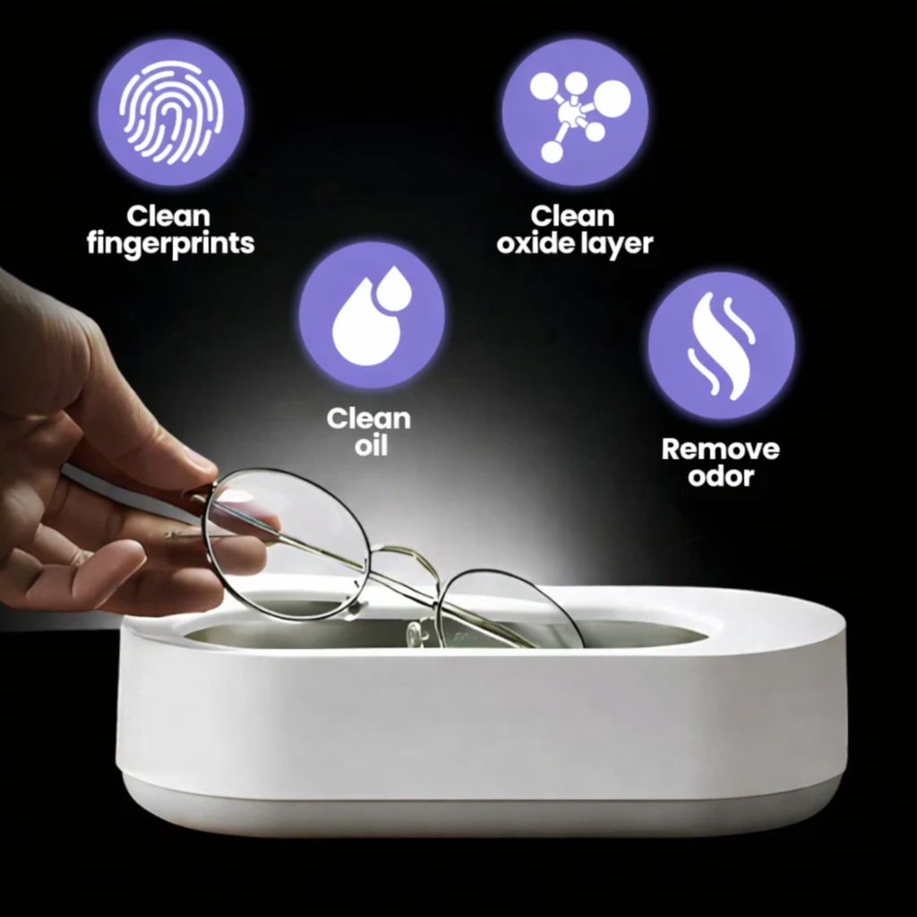 Lensio ultrasonic glasses cleaner